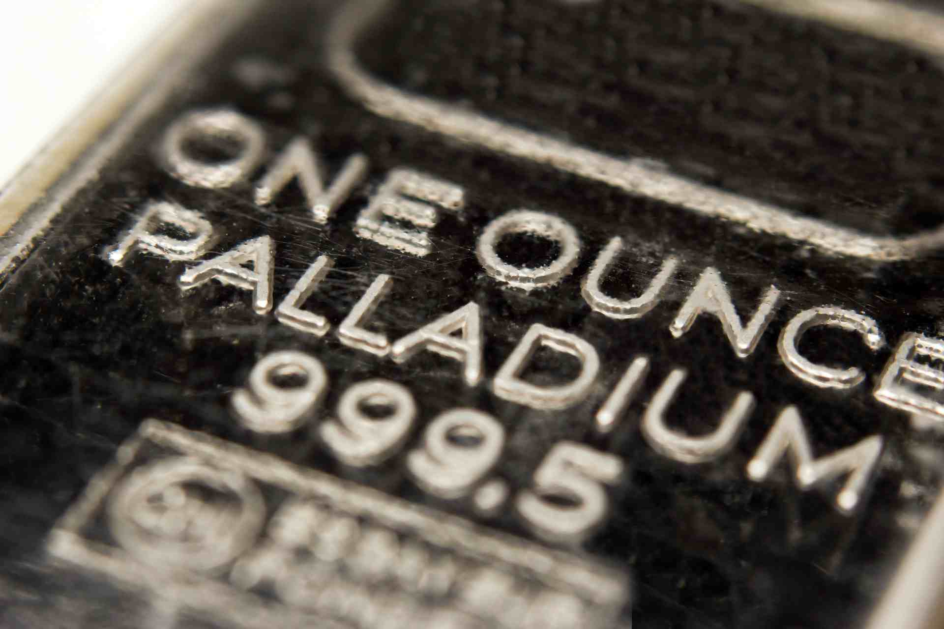 Palladium under pressure