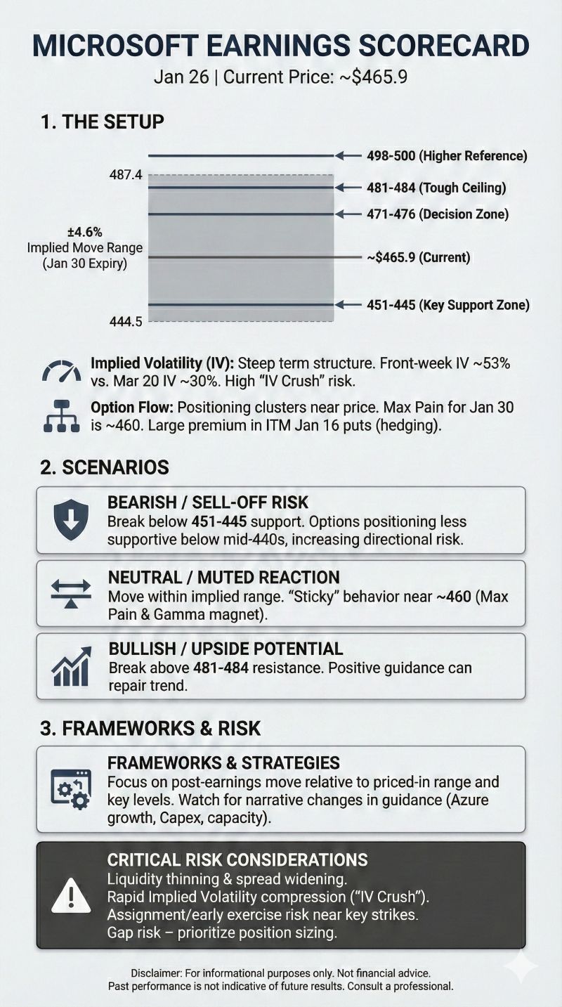 Microsoft MSFT pre-earnings scorecard - 26 January 2026 | Saxo Bank Suisse
