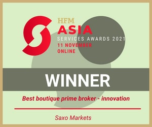 Best Boutique Prime Broker – innovation at the HFM Hedge Fund Asia Awards 2021