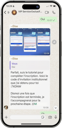 Text Message regarding VIP Service 1
