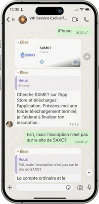 Text Message regarding VIP Service 2